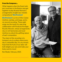 Load image into Gallery viewer, Ron Rieder : Día Precioso! (CD, Album)