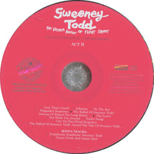 Load image into Gallery viewer, Stephen Sondheim : Sweeney Todd: The Demon Barber Of Fleet Street (Original Cast Recording) (2xCD, Album, RE)