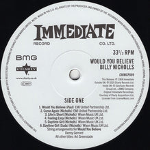 Load image into Gallery viewer, Billy Nicholls : Would You Believe (LP, Album, RE)