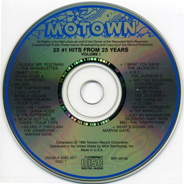 Buy Various : 25 #1 Hits From 25 Years (CD) Online for a