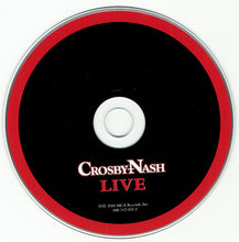Load image into Gallery viewer, Crosby-Nash* : Live (CD, Album, RE, RM)