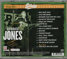 Load image into Gallery viewer, George Jones (2) : Early Hits: The Starday Recordings (CD, Comp)