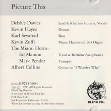 Load image into Gallery viewer, Debbie Davies : Picture This (CD, Album)