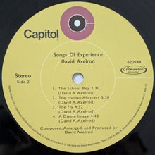 Load image into Gallery viewer, David Axelrod : Songs Of Experience (LP, Album, Ltd, RE, 140)