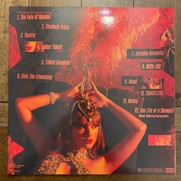 Buy Taylor Swift : The Life Of A Showgirl (Vinyl) Online for a