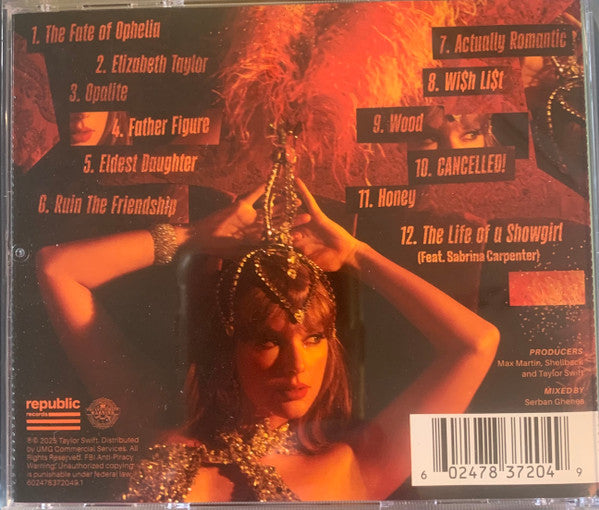 Buy Taylor Swift : The Life Of A Showgirl (CD) Online for a great
