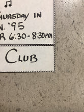 Load image into Gallery viewer, The Jitters and Nervous Purvis at Continental Club - 1995 (Poster)