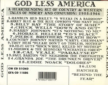 Load image into Gallery viewer, Various : God Less America (CD, Comp)