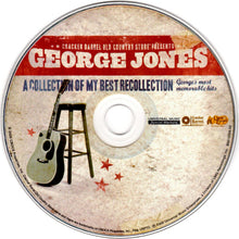 Load image into Gallery viewer, George Jones (2) : A Collection Of My Best Recollection (George's Most Memorable Hits) (CD, Comp)