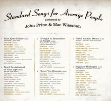 Load image into Gallery viewer, John Prine & Mac Wiseman : Standard Songs For Average People (CD, Album, Dig)