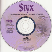 Load image into Gallery viewer, Styx : The Serpent Is Rising / Man Of Miracles (CD, Comp)