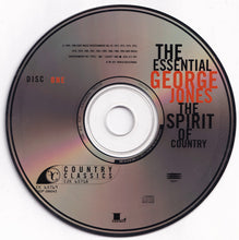 Load image into Gallery viewer, George Jones (2) : The Essential George Jones: The Spirit Of Country (2xCD, Comp, RE)