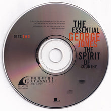 Load image into Gallery viewer, George Jones (2) : The Essential George Jones: The Spirit Of Country (2xCD, Comp, RE)