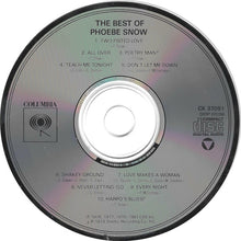 Load image into Gallery viewer, Phoebe Snow : The Best Of Phoebe Snow (CD, Comp, RE, RP)