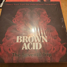Load image into Gallery viewer, Various : Brown Acid: The Seventh Trip (Heavy Rock From The Underground Comedown) (LP, Comp, Ltd, RP, Pur)