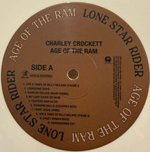 Load image into Gallery viewer, Charley Crockett : Age Of The Ram (LP, Album, Ltd, Whi)