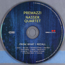 Load image into Gallery viewer, Premazzi | Nasser Quartet : From What I Recall (CD)