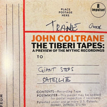 Load image into Gallery viewer, John Coltrane : The Tiberi Tapes: A Preview Of The Mythic Recordings (12", RSD, Mono)