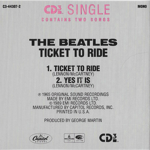 Buy The Beatles : Ticket To Ride (CD) Online for a great price