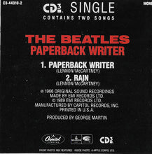 Load image into Gallery viewer, The Beatles : Paperback Writer (CD, Mini, Single, Mono)