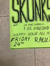 Load image into Gallery viewer, Skunks, Joe "King" Carrasco, and El Molino at Raul's (Poster)