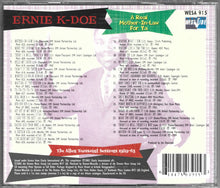 Load image into Gallery viewer, Ernie K-Doe : A Real Mother-In-Law For Ya - The Allen Toussaint Sessions 1959-1963 (CD, Comp)