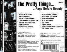 Load image into Gallery viewer, The Pretty Things : Rage Before Beauty (CD, Album)