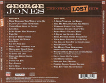 Load image into Gallery viewer, George Jones (2) : The Great Lost Hits (2xCD, Comp)