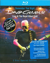 Load image into Gallery viewer, David Gilmour : Remember That Night (Live At The Royal Albert Hall) (2xBlu-ray, Multichannel, Sli)