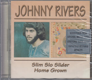 Johnny Rivers : Slim Slo Slider / Home Grown (2xCD, Album, Comp, RM)