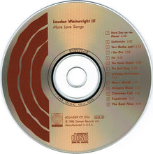 Load image into Gallery viewer, Loudon Wainwright III : More Love Songs (CD, Album)