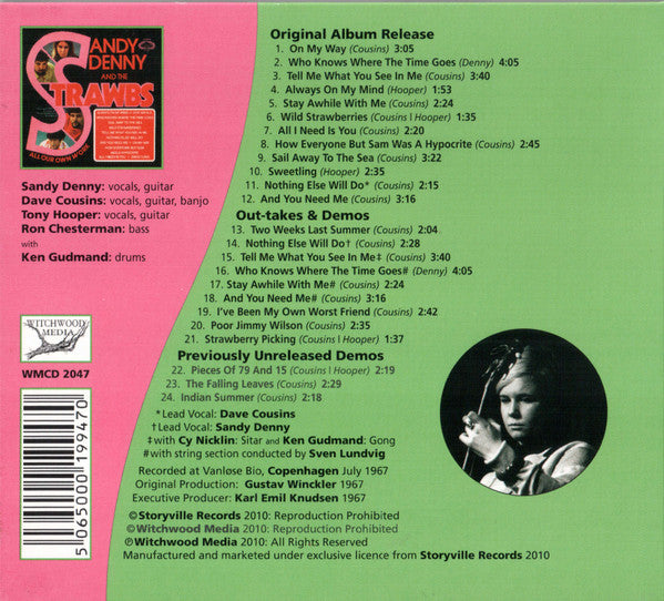 Sandy Denny And The Strawbs online Original 1967 Sessions Including Unreleased Tracks