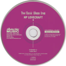 Load image into Gallery viewer, HP Lovecraft : Two Classic Albums From HP Lovecraft (CD, Comp, RE)