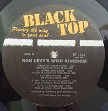 Load image into Gallery viewer, Ron Levy's Wild Kingdom Featuring Ronnie Earl, Kim Wilson, Wayne Bennett (2), Jimmie Vaughan : Ron Levy's Wild Kingdom Featuring Ronnie Earl, Kim Wilson, Wayne Bennett, Jimmie Vaughan (LP, Album)