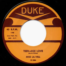 Load image into Gallery viewer, Miss LaVell : Teen-Age Love / Stop These Teardrops (7", RE)
