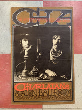 Load image into Gallery viewer, Charlatans at Avalon Ballroom - 1967 (Poster)