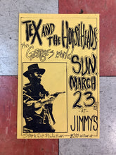 Load image into Gallery viewer, Tex and the Horseheads/George's World at Jimmy's (Poster)