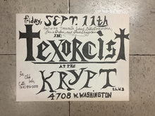 Load image into Gallery viewer, Texorcist at The Krypt Club (Poster)
