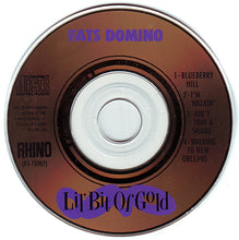 Load image into Gallery viewer, Fats Domino : Lil' Bit Of Gold (CD, Mini, Comp)
