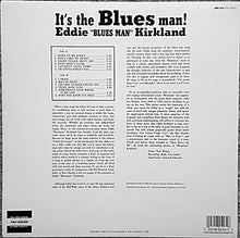 Load image into Gallery viewer, Eddie Kirkland : It's The Blues Man! (LP, Album, RE, RM)