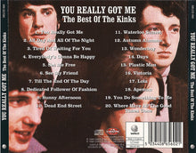 Load image into Gallery viewer, The Kinks : The Best Of The Kinks - You Really Got Me (CD, Comp)