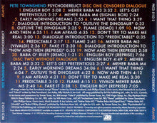 Load image into Gallery viewer, Pete Townshend : Psychoderelict (Special Radio Edit) (2xCD, Album, Promo)