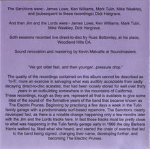 Load image into Gallery viewer, The Sanctions / Jim And The Lords : Then Came The Electric Prunes (CD, Comp)