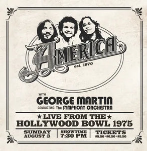 America - Live From The Hollywood Bowl 1975 - RSD