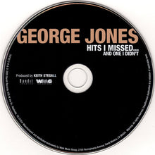 Load image into Gallery viewer, George Jones (2) : Hits I Missed...And One I Didn't (CD, Album)