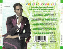 Load image into Gallery viewer, Various : Calypso Carnival 1936 - 1941 (CD, Comp)