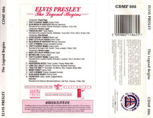 Load image into Gallery viewer, Elvis Presley : The Legend Begins (CD, Comp)