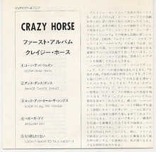 Load image into Gallery viewer, Crazy Horse : Crazy Horse (CD, Album, RE)
