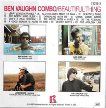 Load image into Gallery viewer, Ben Vaughn Combo : Beautiful Thing (CD, Album)