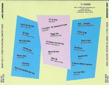 Load image into Gallery viewer, Buddy Holly : From The Original Master Tapes (CD, Comp, Club, RM)